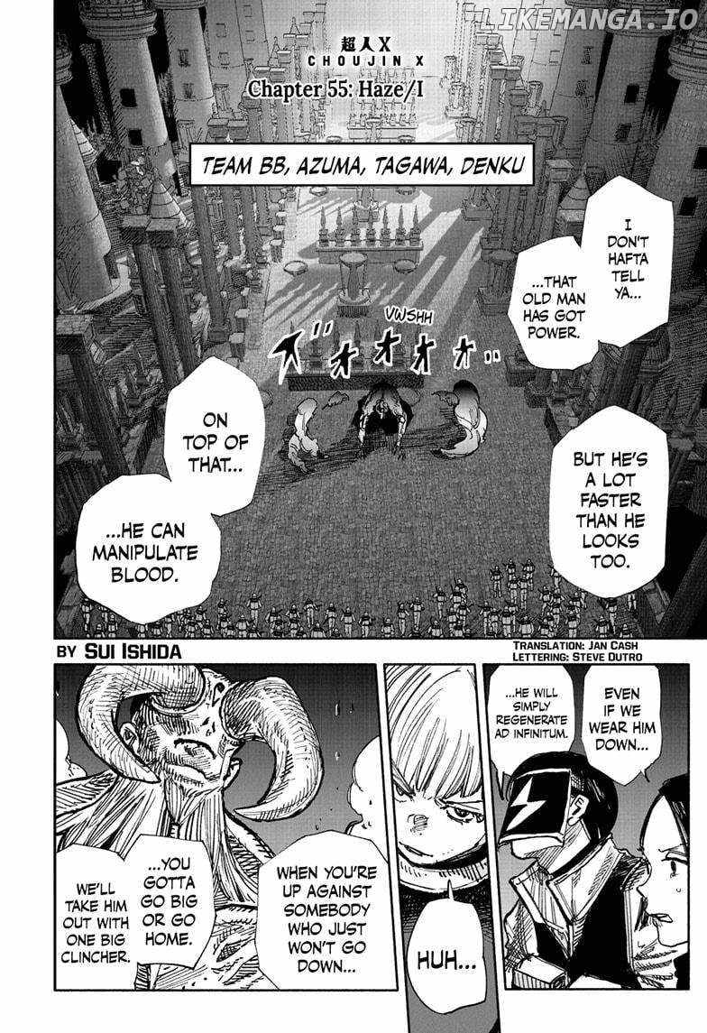 Choujin X, Chapter 55 image 03